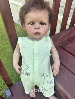 Ooak Reborn newborn baby boy reborn Art doll Camden