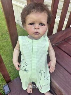 Ooak Reborn newborn baby boy reborn Art doll Camden