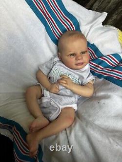Ooak Reborn newborn baby boy reborn Art doll Eli