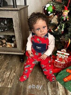Ooak Reborn newborn baby boy reborn Art doll Standing Spencer Toddler