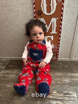 Ooak Reborn newborn baby boy reborn Art doll Standing Spencer Toddler