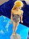 Original 1959 60 # 3 84 Blonde Pony Tail Stand Shoes Barbie Doll With Swim Suit