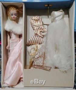 Original 1959 Barbie Doll Blonde Ponytail #1 EX and 1961 Barbie Doll Case + Misc