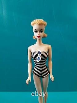 Original 1959 Number One Blonde Ponytail Vintage Barbie Doll