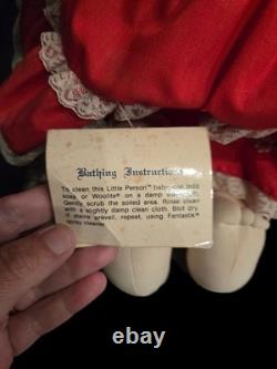 Original 1978 All Cloth Cabbage Patch Doll 21 Papers Xavier Roberts Signed