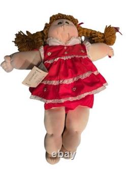 Original 1978 All Cloth Cabbage Patch Doll 21 Papers Xavier Roberts Signed