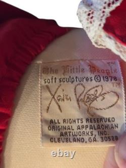 Original 1978 All Cloth Cabbage Patch Doll 21 Papers Xavier Roberts Signed