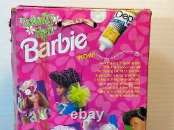 Original 1991 Vintage TOTALLY HAIR BLONDE BARBIE Doll Mattel #1112 NIB, DEP Gel