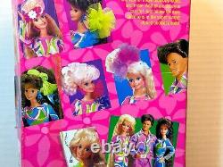 Original 1991 Vintage TOTALLY HAIR BLONDE BARBIE Doll Mattel #1112 NIB, DEP Gel