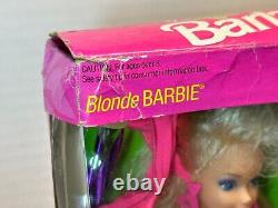 Original 1991 Vintage TOTALLY HAIR BLONDE BARBIE Doll Mattel #1112 NIB, DEP Gel