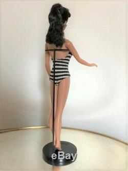 Original # 3 Ponytail Brunette Vintage Barbie UNFADED No Touch Ups