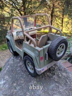 Our Generation Off-Roader Green Jeep With Electronics & Bluetooth 18 Doll