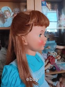 PATTI PLAYPAL Pullback In Super Rare Dress VERIFIED. ALMA WALLACE COLLECTION