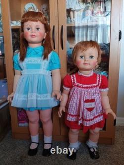 PATTI PLAYPAL Pullback In Super Rare Dress VERIFIED. ALMA WALLACE COLLECTION