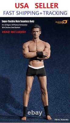 PHICEN TBLeague 1/6 Scale Seamless Male Muscular with HEAD Figure PL2016-M33