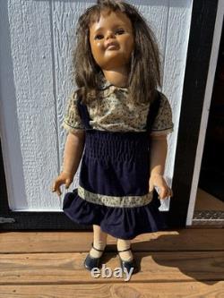 Patti Playpal Doll 35 Vintage Brown Hair Green Eyes G-35