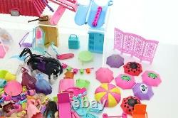 Polly Pocket Massive Lot of Dolls, Accessories and Furniture HUGE COLLECTION
