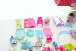 Polly Pocket Massive Lot of Dolls, Accessories and Furniture HUGE COLLECTION