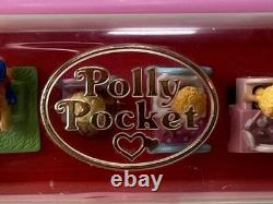 Polly Pocket RING COLLECTING CASE & 10 Rings Vintage Bluebird Toys