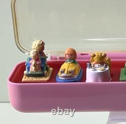 Polly Pocket RING COLLECTING CASE & 10 Rings Vintage Bluebird Toys