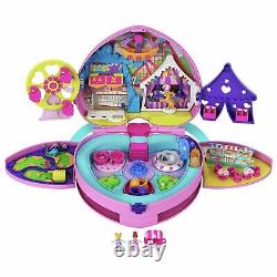 Polly Pocket Tiny Mighty Backpack Compact Playset With Micro Polly And Lila Doll