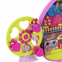 Polly Pocket Tiny Mighty Backpack Compact Playset With Micro Polly And Lila Doll