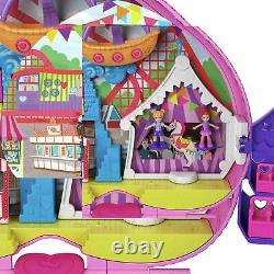 Polly Pocket Tiny Mighty Backpack Compact Playset With Micro Polly And Lila Doll