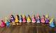 Polly Pocket Disney Princess Doll Dress Lot Vintage Merida Tiana Belle Anna Abu