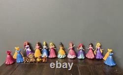 Polly pocket Disney Princess Doll Dress Lot Vintage Merida Tiana Belle Anna Abu
