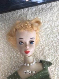 Ponytail 3 Barbie With Brown Eyeliner Lot / Rare Roman Holiday Hat Included