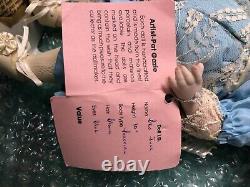 Porcelain Doll 10 Designed By Pat Gazie 1990 Mint Condition, Never Displayed
