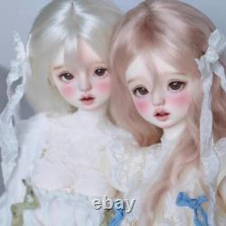 Pretty Girl 1/4 Handmade BJD Doll SD Joint Resin Bare Doll + Eyes + Face Makeup