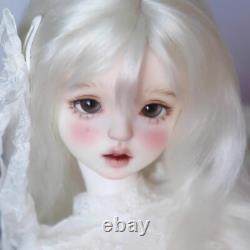 Pretty Girl 1/4 Handmade BJD Doll SD Joint Resin Bare Doll + Eyes + Face Makeup