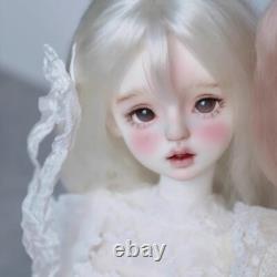 Pretty Girl 1/4 Handmade BJD Doll SD Joint Resin Bare Doll + Eyes + Face Makeup