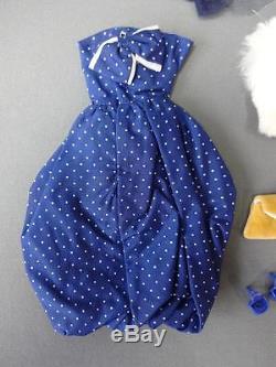 RARE 1959 BARBIE Doll Gay Parisienne Outfit #964 Original Lighter Blue Color