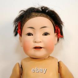 RARE ANTIQUE JDK KESTNER #, 12 CHINESE BABY DOLL w ORIGINAL CLOTHING