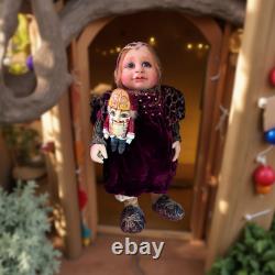 RARE Gail Lackey Queen of the faeries OOAK art doll 1998