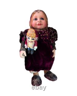 RARE Gail Lackey Queen of the faeries OOAK art doll 1998