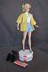 Rare Htf Vtg 1950s Bild Lilli Doll 11 1/2 In Pre Barbie Paper Dog Leash Germany