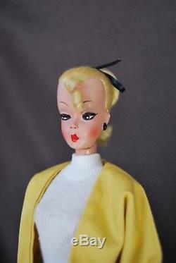 RARE HTF vintage 1950s Bild Lilli Doll 11 1/2 inch prebarbie paper dog leash