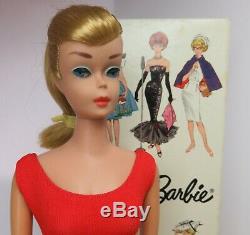 RARE MIB Ash Blonde SWIRL 1964 Barbie Vintage Bobby Pin Ponytail