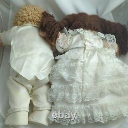 RARE Tsukuda Wedding Set Cabbage Patch Kids Made in Japan Bride Groom Lot