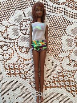 RARE Vintage 1966 Barbie FRANCIE BLACK A. A. Doll