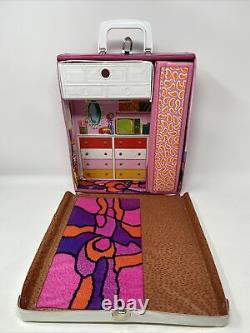 RARE Vintage 1970 MOD Mattel Barbies Best Friend JAMIE STUDIO APARTMENT Case