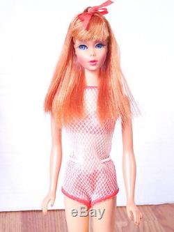 RARE! Vintage Carrot Redhead Titian Twist'N Turn TnT Barbie Doll Mint