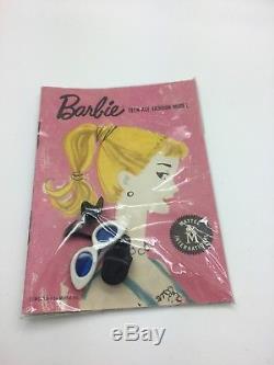 RARE Vintage Number # 1 Barbie Mattel Ponytail 1959 Original Box