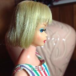 RARE. Vintage Pink Skin American Girl Barbie. Pale Blonde and Gorgeous