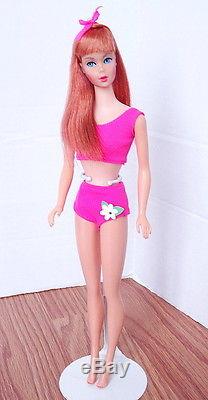 RARE! Vintage Redhead Titian Stancdard Barbie Doll Mint