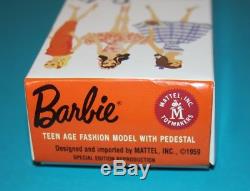RARE! Vintage Reproduction FESTIVAL BARBIE TITIAN Redhead Ponytail wSWIMSUIT BOX