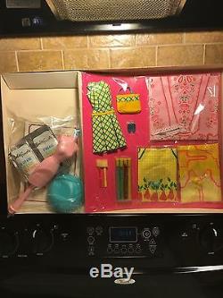 RARE old store stock 1966 barbie and francie deluxe color magic set 4040